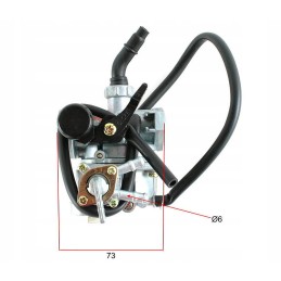 Quad atv king 50 carburetor manual choke tap pz19