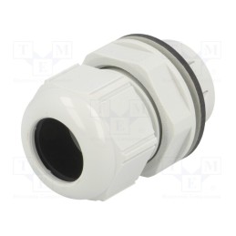 1 pcs x LAPP - 53112688 - Cable gland, IP68, polyamide, light grey, push-in, SKINTOP® CLICK