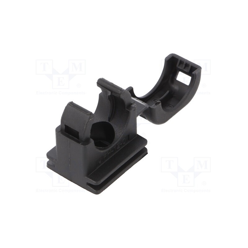 1 pcs x PMA - BFH-12-0 - Bracket, polyamide 6, BFH, -40÷105°C, black, Size: 12