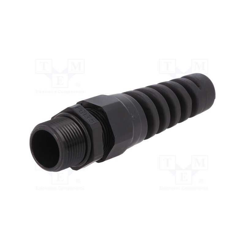 1 pcs x BM GROUP - BM4013SN - Cable gland, with strain relief, PG13,5, IP68, polyamide, black