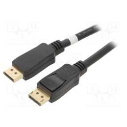 1 pcs x Goobay - 65923 - Cable, DisplayPort 1.2, DisplayPort plug,both sides, 2m, black