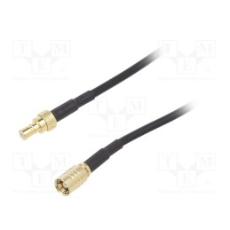 1 pcs x MFG - EXT-SMB300 - Cable, 3m, SMB male,SMB female, black, straight