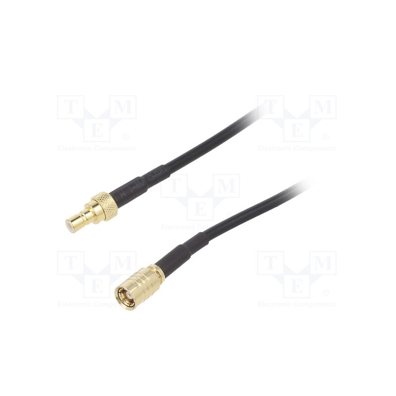 1 pcs x MFG - EXT-SMB300 - Cable, 3m, SMB male,SMB female, black, straight