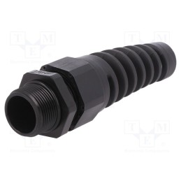 1 pcs x BM GROUP - BM4925SN - Cable gland, with strain relief, M25, 1.5, IP68, polyamide, black