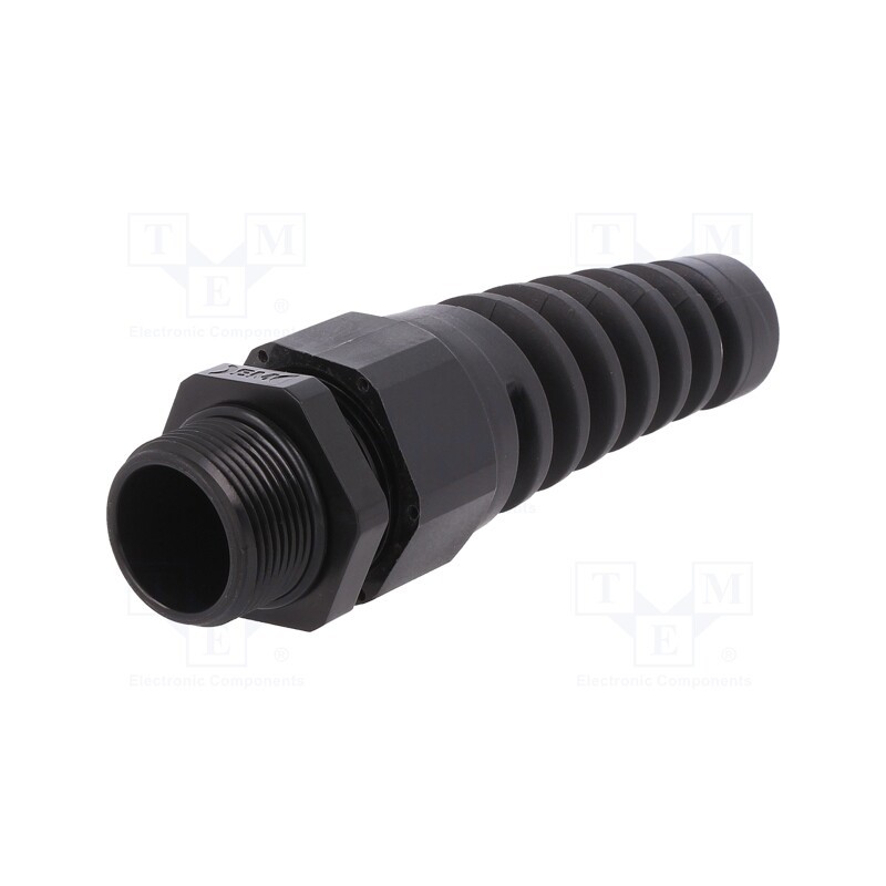 1 pcs x BM GROUP - BM4925SN - Cable gland, with strain relief, M25, 1.5, IP68, polyamide, black