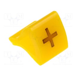 1 pcg x KURANT - MZ-1/+ - Markers, Marking: +, 1.7÷3.5mm, H: 7mm, A: 6mm, -30÷100°C, leaded