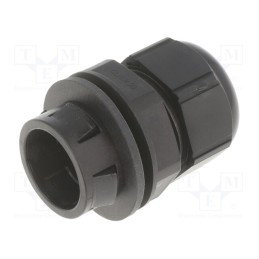 1 pcs x LAPP - 53112887 - Cable gland, IP68, polyamide, black, push-in, Ømount.hole: 25.3mm