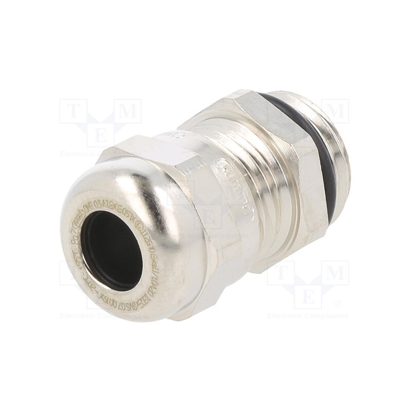 1 pcs x HUMMEL - 1.610.0700.01 - Cable gland, PG7, IP68, brass, HSK-M-Ex