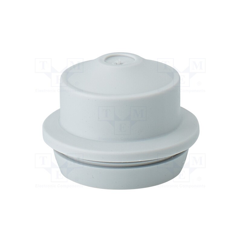 1 pcs x HENSEL - 3600187 - Grommet, elastomer thermoplastic TPE, light grey, 9÷17mm, IP65
