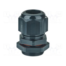 1 pcs x HENSEL - 36001086 - Cable gland, M32, 1.5, IP66, polyamide, black