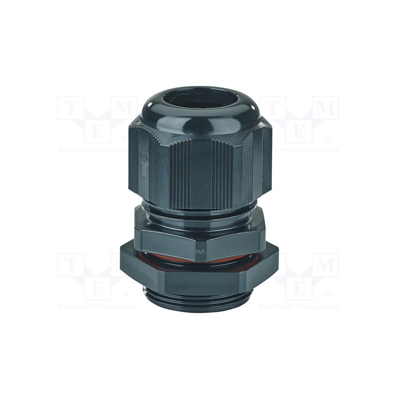 1 pcs x HENSEL - 36001086 - Cable gland, M32, 1.5, IP66, polyamide, black