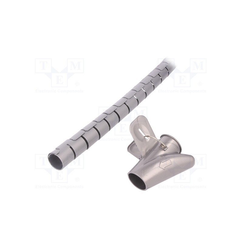 1 pcs x LOGILINK - KAB0013 - Spiral wrapping, ØBundle : 25mm, L: 2.5m, Body: silver