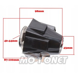 Cone filter 42 quad atv bashan romet loncin 200