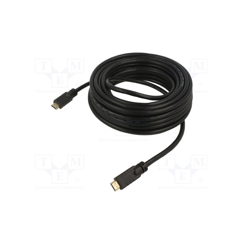 1 pcs x ART - KABHD OEM-35 - Cable, HDMI 1.4, HDMI plug,both sides, 10m, black
