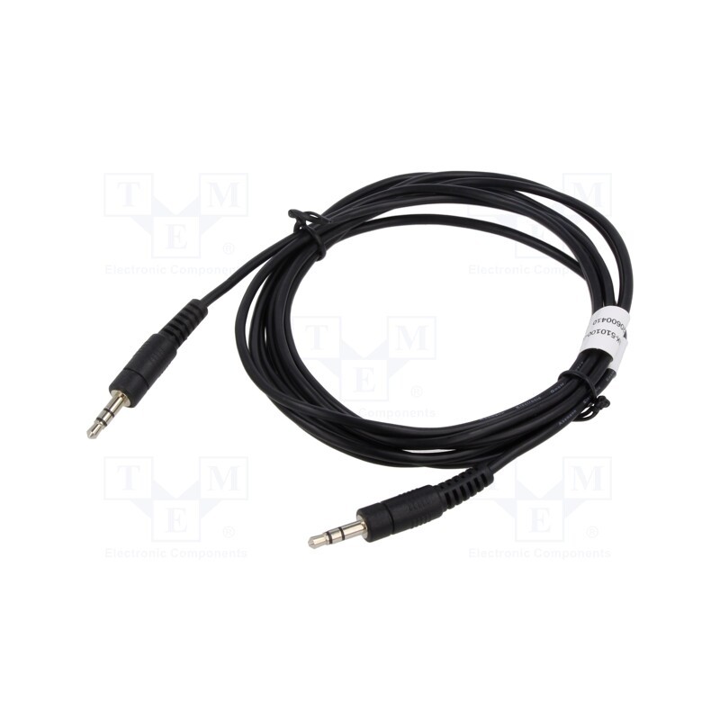 1 pcs x DIGITUS - AK-510100-025-S - Cable, Jack 3.5mm 3pin plug,both sides, 2.5m, black