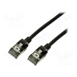 1 pcs x LOGILINK - CQ9043S - Patch cord, U/FTP, 6a, stranded, Cu, elastomer thermoplastic TPE