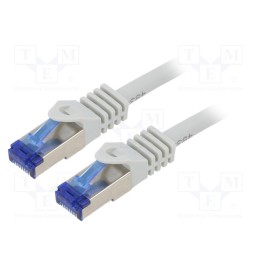 1 pcs x LOGILINK - C6A072S - Patch cord, S/FTP, 6a, stranded, Cu, LSZH, grey, 5m, 26AWG, -20÷75°C