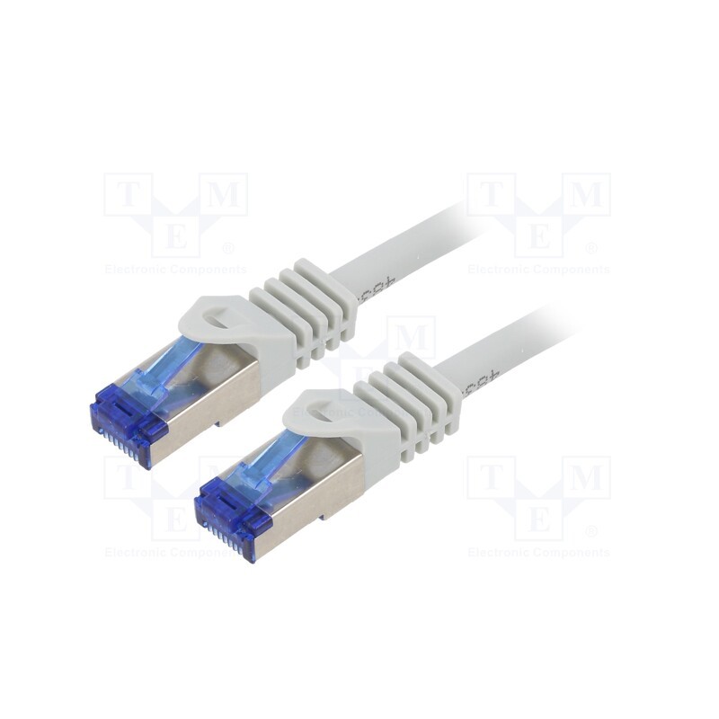 1 pcs x LOGILINK - C6A072S - Patch cord, S/FTP, 6a, stranded, Cu, LSZH, grey, 5m, 26AWG, -20÷75°C