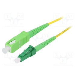 1 pcs x LOGILINK - FPSLS00 - Fiber patch cord, OS2, LC/APC,SC/APC, 0.5m, LSZH, yellow