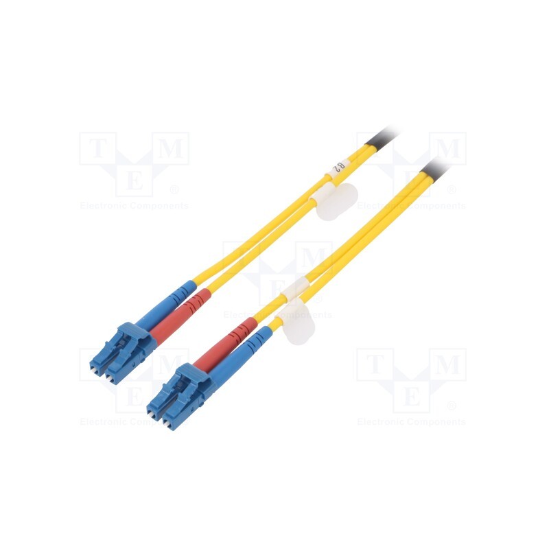 1 pcs x DIGITUS - DK-2933-07 - Fiber patch cord, OS2, LC/UPC,both sides, 7m, LSZH, yellow