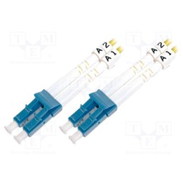 1 pcs x DIGITUS - DK-2933-02 - Fiber patch cord, OS2, LC/UPC,both sides, 2m, LSZH, yellow
