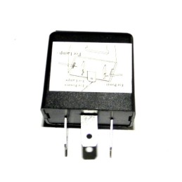 Turn signal interrupter for quad cross atv