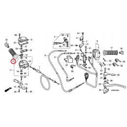 Handle grip grip honda trx 420 500 680