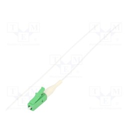 1 pcs x QOLTEC - 54100 - Optic fiber pigtail, LC/APC, 2m, Optical fiber: 9/125um, LSZH