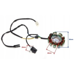 Stator magneto 4t 200cc 11 coils atv200 loncin