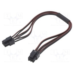1 pcs x ESPE - KABX-6PFF-L200 - Cable, Micro-Fit 3.0, female-female, PIN: 6, 0.2m, 4A, TLYp, 0.35mm2