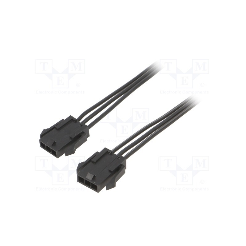 1 pcs x ESPE - KABX-3PMM-L400 - Cable, Micro-Fit 3.0, male-male, PIN: 3, 0.4m, 4A, Insulation: PVC