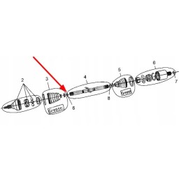 Polaris 3235781 joint securing ring