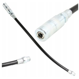 A hose with a tip for an ATV/UTV grease gun