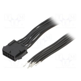 1 pcs x ESPE - KABX-10PMS-L600 - Cable, Micro-Fit 3.0, male,cables, PIN: 10, 0.6m, 4A, TLYp, 0.35mm2