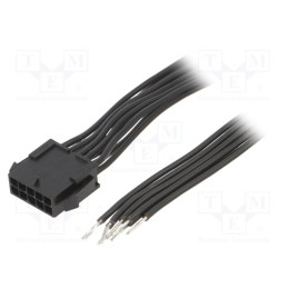 1 pcs x ESPE - KABX-10PMS-L400 - Cable, Micro-Fit 3.0, male,cables, PIN: 10, 0.4m, 4A, TLYp, 0.35mm2