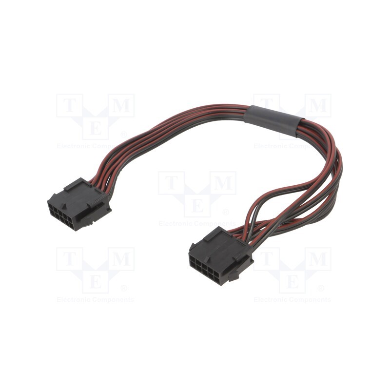 1 pcs x ESPE - KABX-10PMM-L200 - Cable, Micro-Fit 3.0, male-male, PIN: 10, 0.2m, 4A, Insulation: PVC