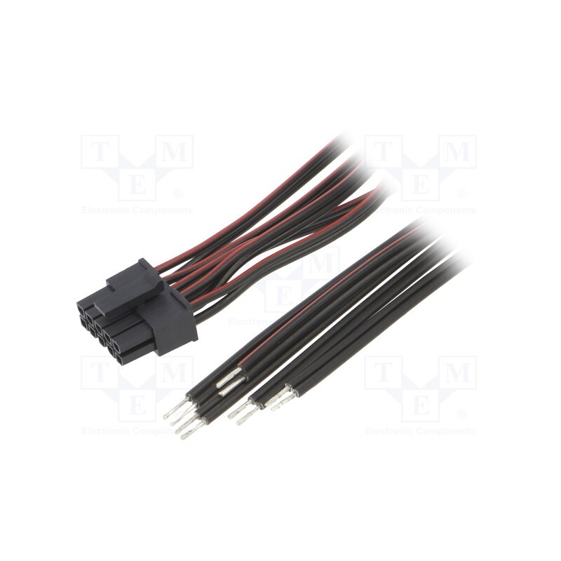 1 pcs x ESPE - KABX-10PFS-L200 - Cable, Micro-Fit 3.0, cables,female, PIN: 10, 0.2m, 4A, TLYp