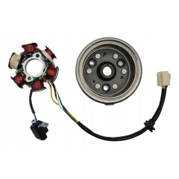 Magneto stator quad atv 70 110 125 rotor magneto
