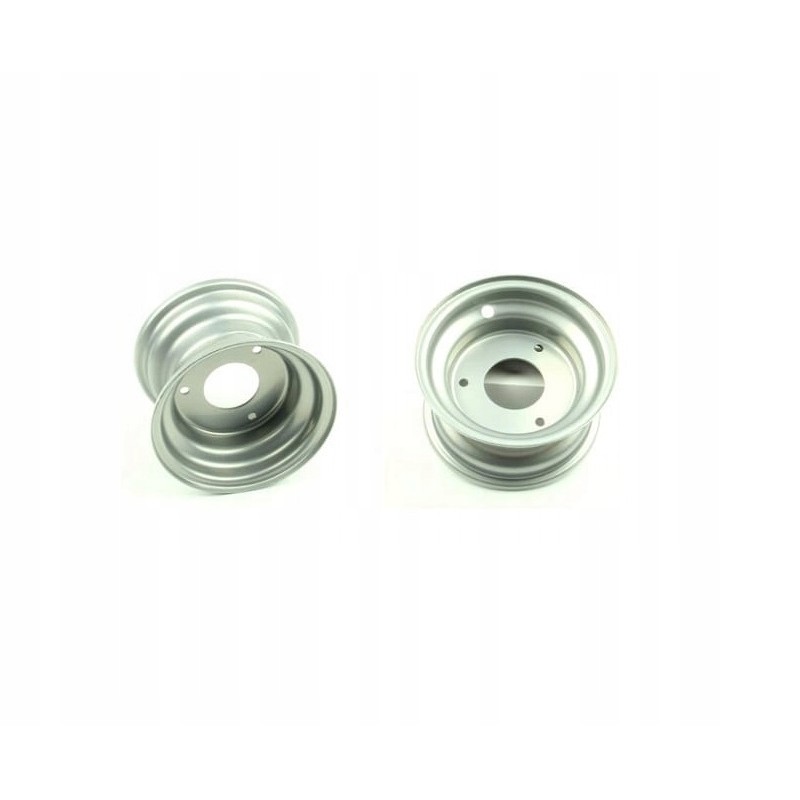 2 x 6 inch quad mini atv rim fits 145 70 6 inch tires