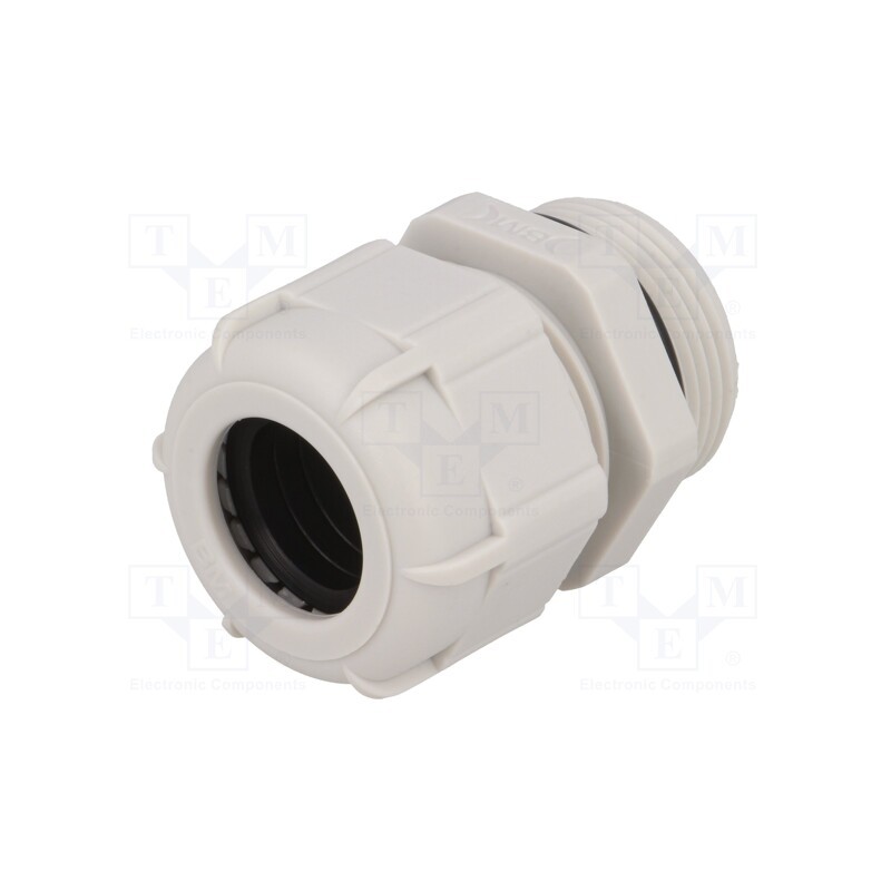1 pcs x BM GROUP - 4021 - Cable gland, PG21, IP68, polyamide, grey, UL94V-2
