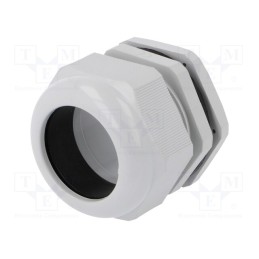 1 pcs x PAWBOL - D.3090 - Cable gland, M50, 1.5, IP67, polyamide, grey