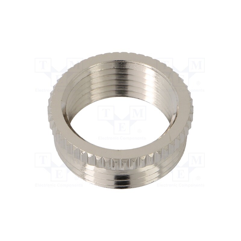 1 pcs x HUMMEL - 1.076.4025.50 - Reduction of threads for glands, Int.thread: M25, brass, nickel