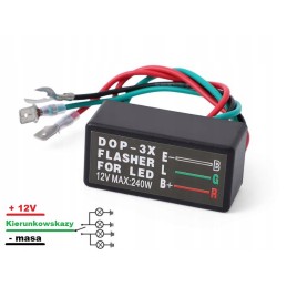 LED turn signal interrupter