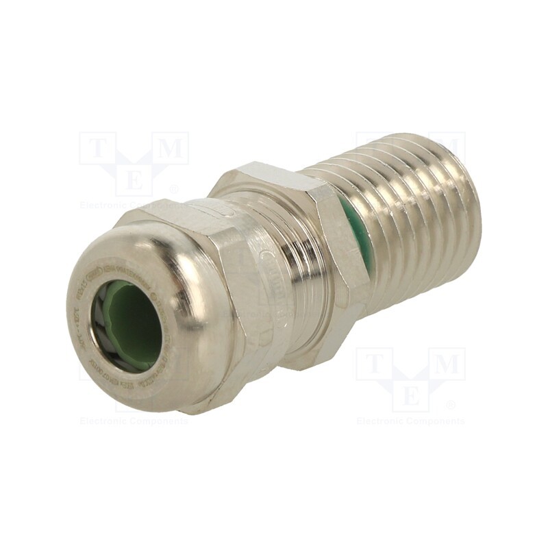 1 pcs x HUMMEL - 1.622.1200.50 - Cable gland, M12, 1.5, IP68, brass, HSK-M-Ex-d