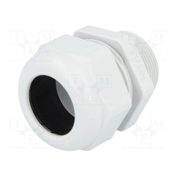 1 pcs x HELUKABEL - HSK-L M32 RAL7035 - Cable gland, with long thread, M32, 1.5, IP68, polyamide, HSK-L