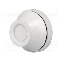 1 pcs x FIBOX - FEM 27-35 - Grommet, EPDM, grey, Panel thick: 1÷4mm, Øcable: 27÷35mm, Size: M50