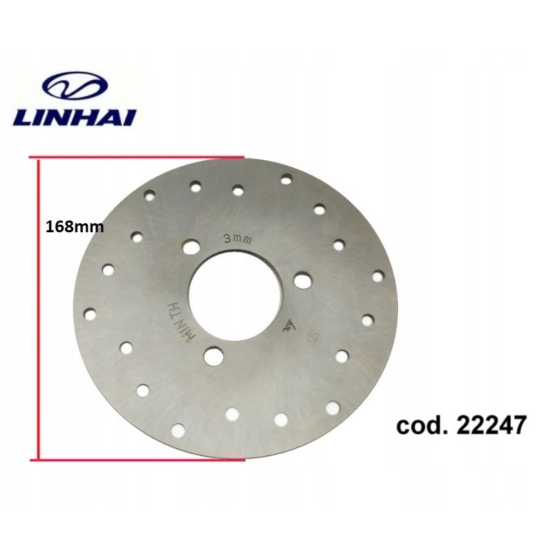 Linhai 260 300 400 rear brake disc