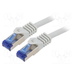 1 pcs x LOGILINK - C6A062S - Patch cord, S/FTP, 6a, stranded, Cu, LSZH, grey, 3m, 26AWG, -20÷75°C