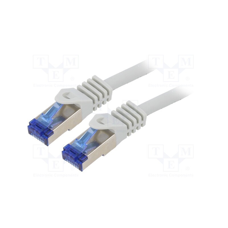 1 pcs x LOGILINK - C6A062S - Patch cord, S/FTP, 6a, stranded, Cu, LSZH, grey, 3m, 26AWG, -20÷75°C