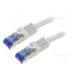 1 pcs x LOGILINK - C6A042S - Patch cord, S/FTP, 6a, stranded, Cu, LSZH, grey, 1.5m, 26AWG